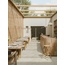 Marca Corona Miniature Aroma 6x24 cm, glazed porcelain stoneware, Italy, brick look - interior photo 9 Marca Corona Miniature Aroma 6x24 cm, glazed porcelain stoneware, Italy, brick look - interior photo 9