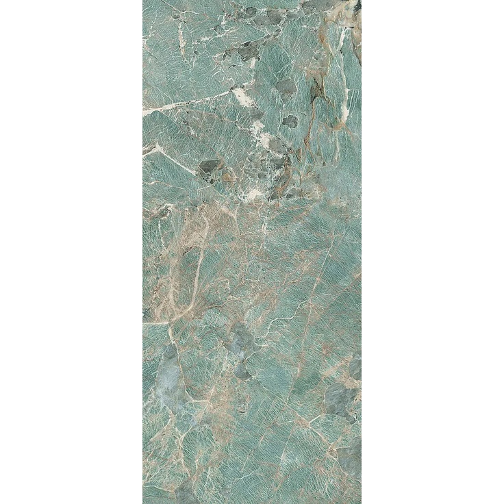 Marca Corona Scultorea Foyer I373 GREEN AMA REFLEX porcelain tile 120x278 cm, Italy, amazonite - photo 1 Marca Corona Scultorea Foyer I373 GREEN AMA REFLEX porcelain tile 120x278 cm, Italy, amazonite - photo 1